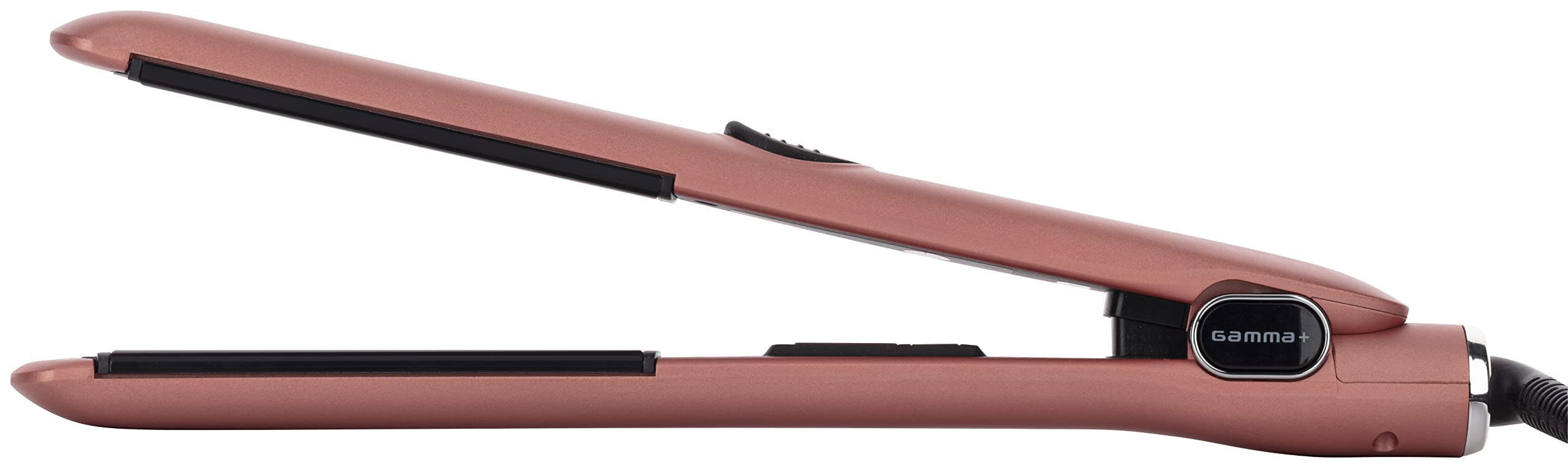GAMMA+ Professional Hair Straightener Flat Iron - Dual Voltage Ceramic Plates for Smooth & Shiny Hair - Perfect for Home Use, Travel & Salon Styling