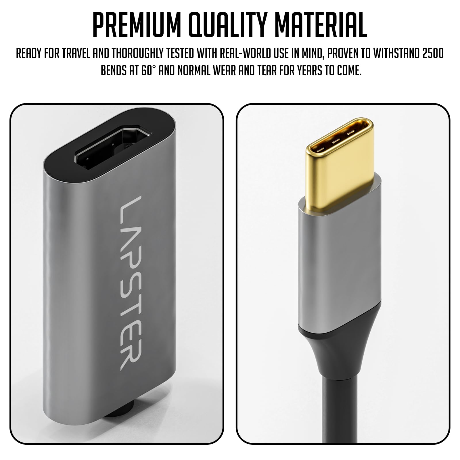 4K HDMI Adapter for USB-C - MacBook Pro & Smartphones - Home & Office Use