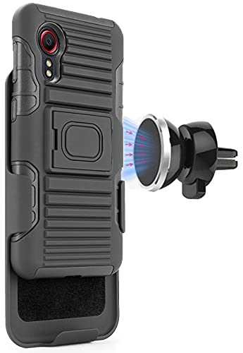 Rugged Case for Samsung Galaxy XCover 5 | Belt Clip & Car Mount | Outdoor Work Protection