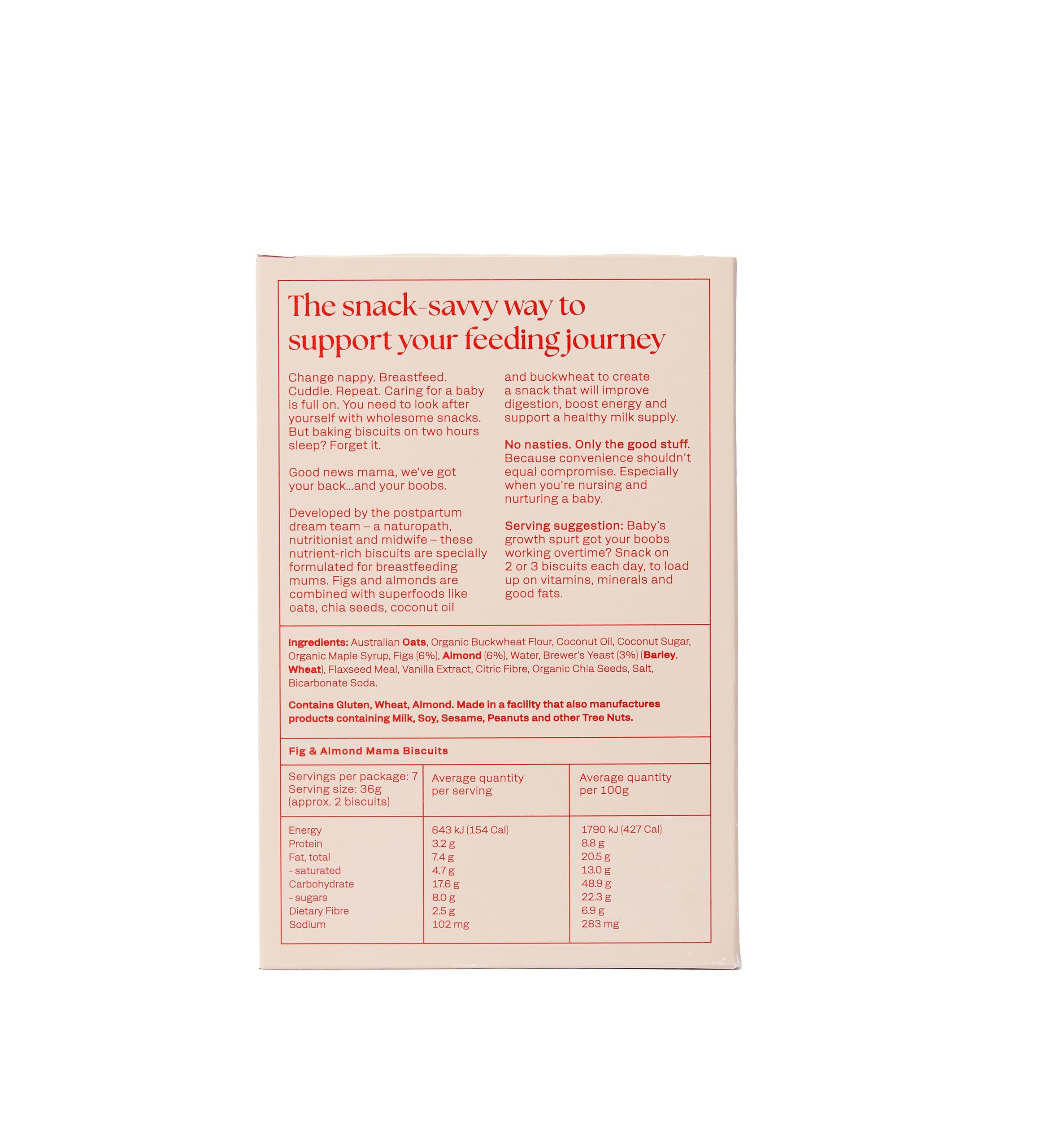 Franjo's Gluten-Free Lactation Biscuits with Currant & Coconut for Nursing Moms