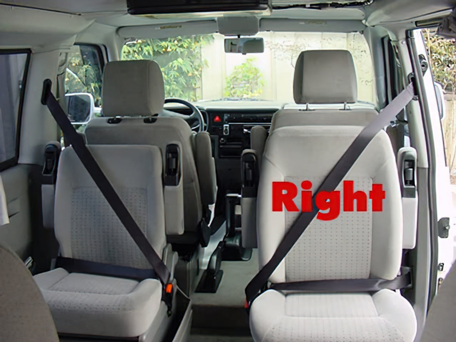 3 Point Retractable Seat Belt for Jumpseat (Left/Right) - Compatible with Eurovan Weekender & Multivan | Enhanced Safety for Rear Passengers | Perfect for Campers, Vans, and Family Road Trips