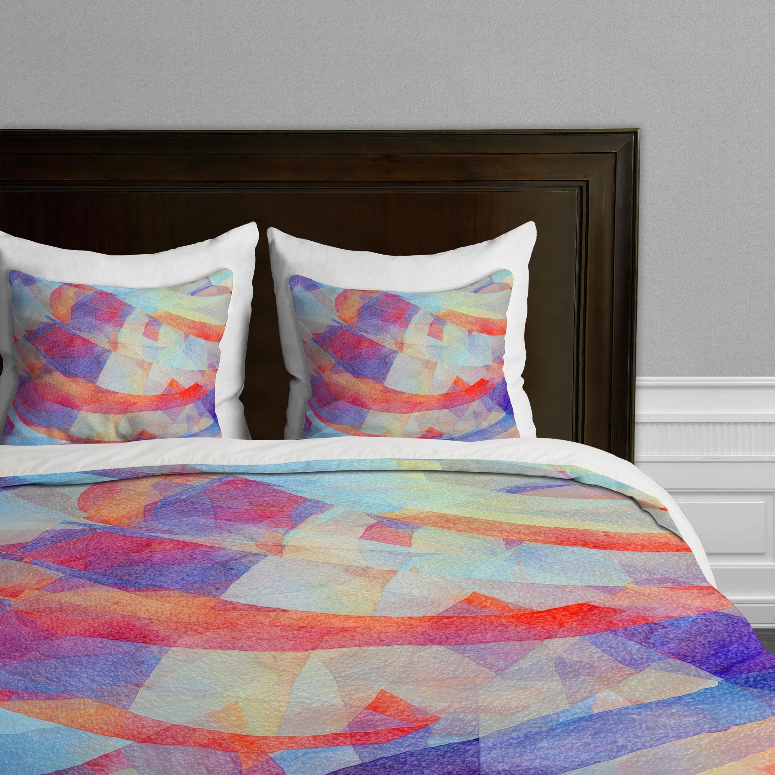 Deny Designs Jacqueline Maldonado Lightweight Duvet Cover Set - Twin/Twin XL Size, Soft & Breathable Bedding - Perfect for Kids Rooms, Guest Bedrooms & Dorm Decor
