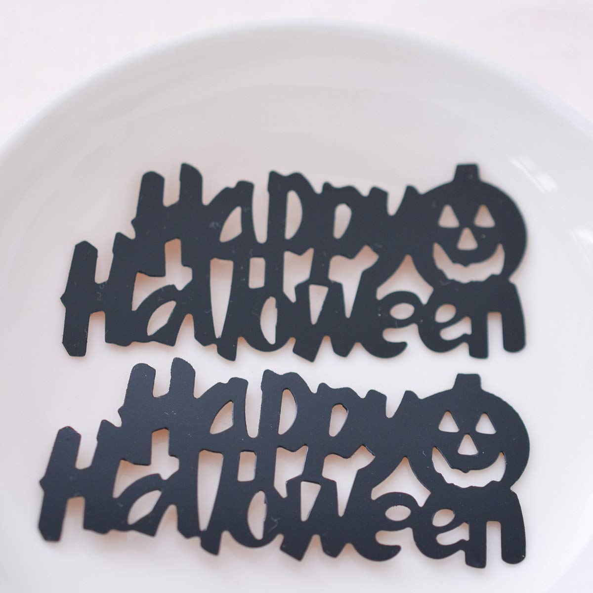 1 Pack Halloween Paper Confetti - Earth Tone Throwing Confetti for Halloween Party Decorations, Table Scatter, Photo Backdrop & Celebration Supplies (Blush, Sequin Sprinkles) - Perfect for Halloween Parties, Weddings, Baby Showers & Festive Events