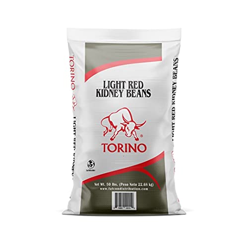 Organic Light Red Kidney Beans - 1/50Lbs Bag | Kosher, Vegan, Gluten Free, Fat Free | Low Calorie & Low Sodium | Perfect for Vegan Soups, Chili, Salads & Healthy Snacks | Premium Quality Dry Beans (Pack of 1)