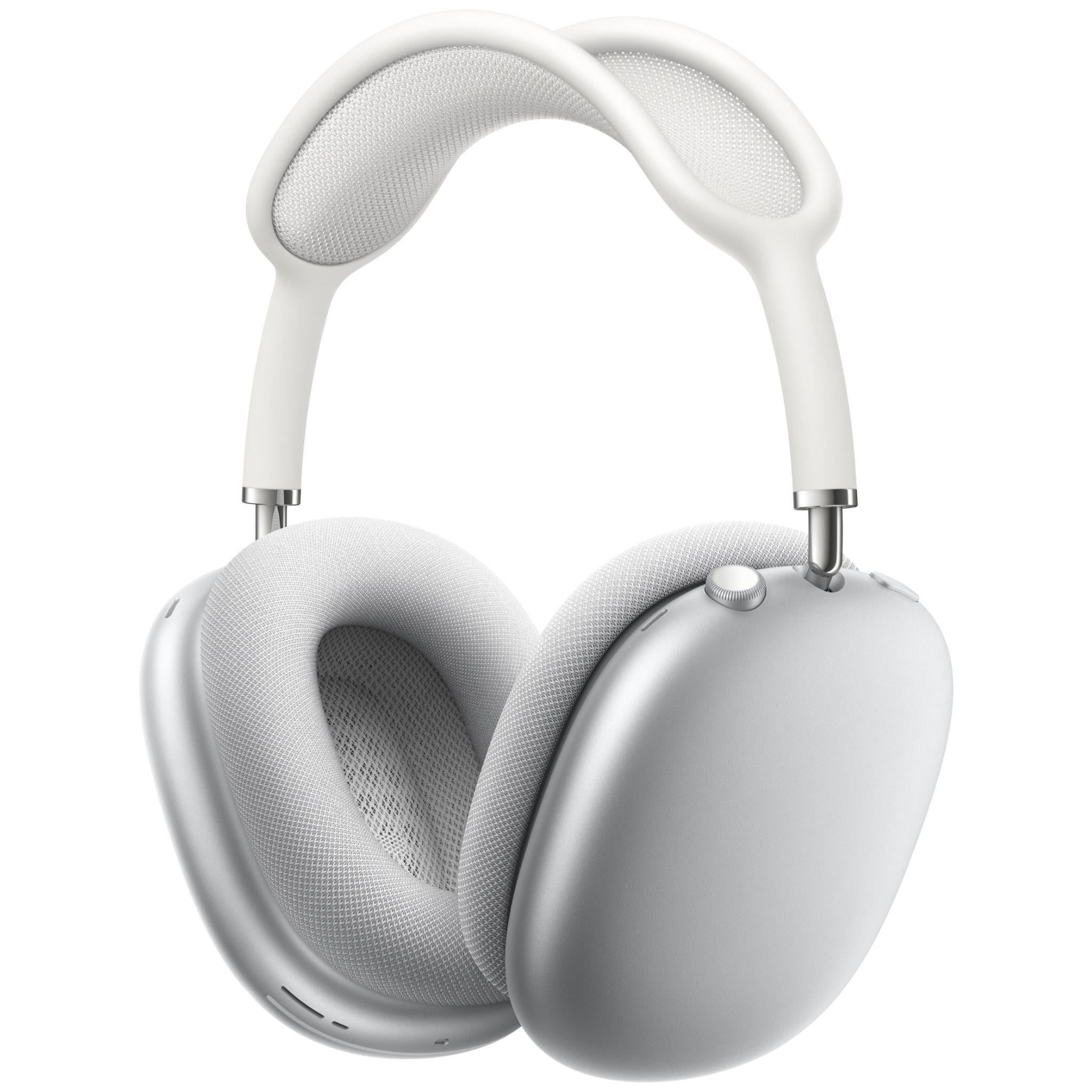 Apple AirPods Max Wireless Over-Ear Headphones (Silver) - Active Noise Cancelling, Spatial Audio, Lightning Charging - Perfect for Travel, Work & Music Lovers