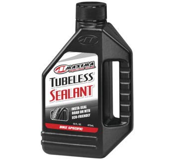 Maxima Bicycle Tire Sealer - Tubeless Sealant 16oz (95-07916) | Orange Cycle Parts | Prevents Flat Tires for Mountain, Road & Commuter Bikes | Long-Lasting Protection for All Weather Conditions