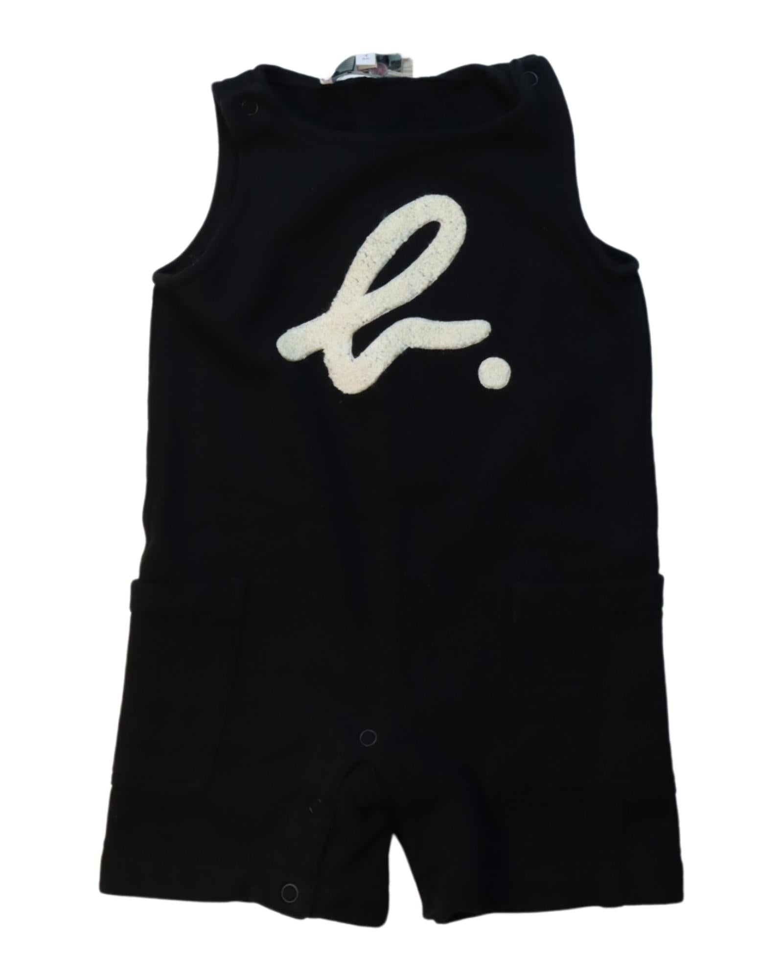 Agnes b. Baby Girls Sleeveless Romper Jumpsuit - 12 Months | Summer Outfit for Playdates & Beach Vacations
