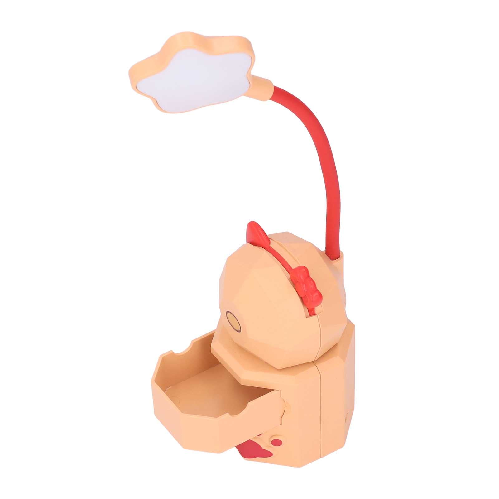 LED Desk Lamp with USB Charging Port - Adjustable Brightness for Reading, Studying & Working - Perfect for Home Office, Dorm Room & Bedroom Lighting