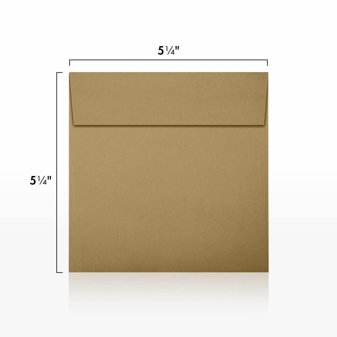 Premium LUXPaper Square Invitation Envelopes 5.25