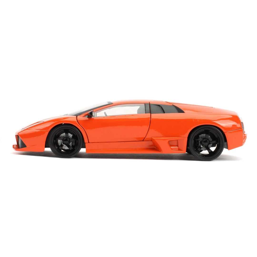 1:24 Scale Roman's Lamborghini Murcielago Diecast Car Model - Fast & Furious Movie Replica - Collectible Toy for Display, Gifts & Racing Scenes