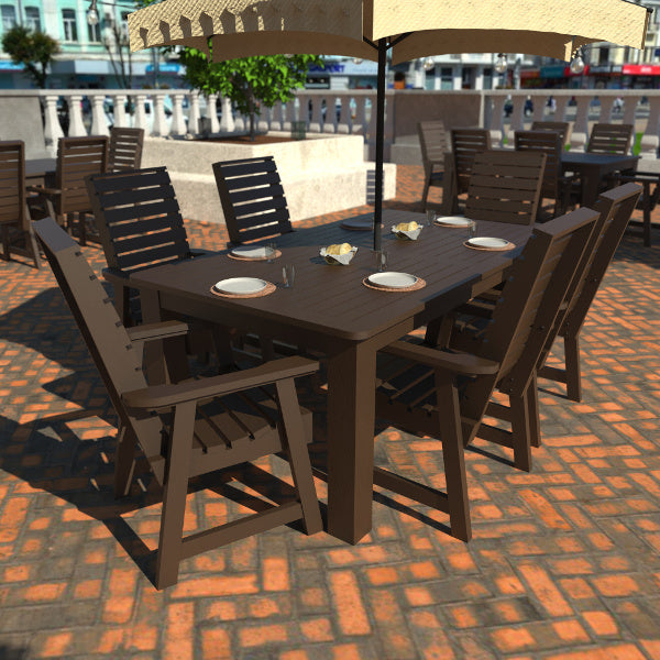 Glennville 7-Piece Dining Set - Modern Wooden Table & Chairs for Kitchen, Dining Room, Patio | Perfect for Family Meals & Entertaining Guests