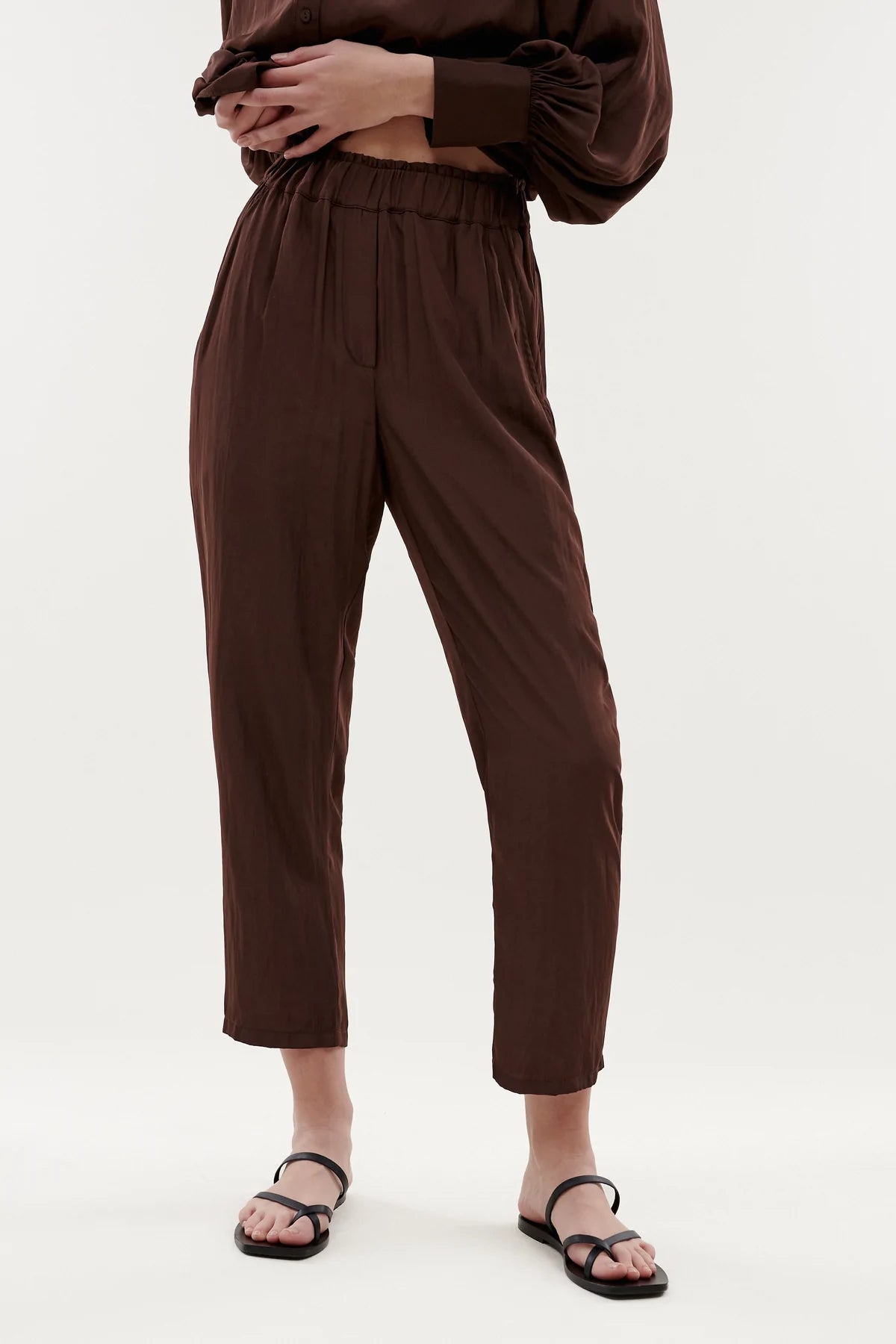 Premium Men's Dress Pants - Classic Espresso Brown for Office & Business Attire - Comfortable & Stylish Formal Trousers for Work & Professional Events