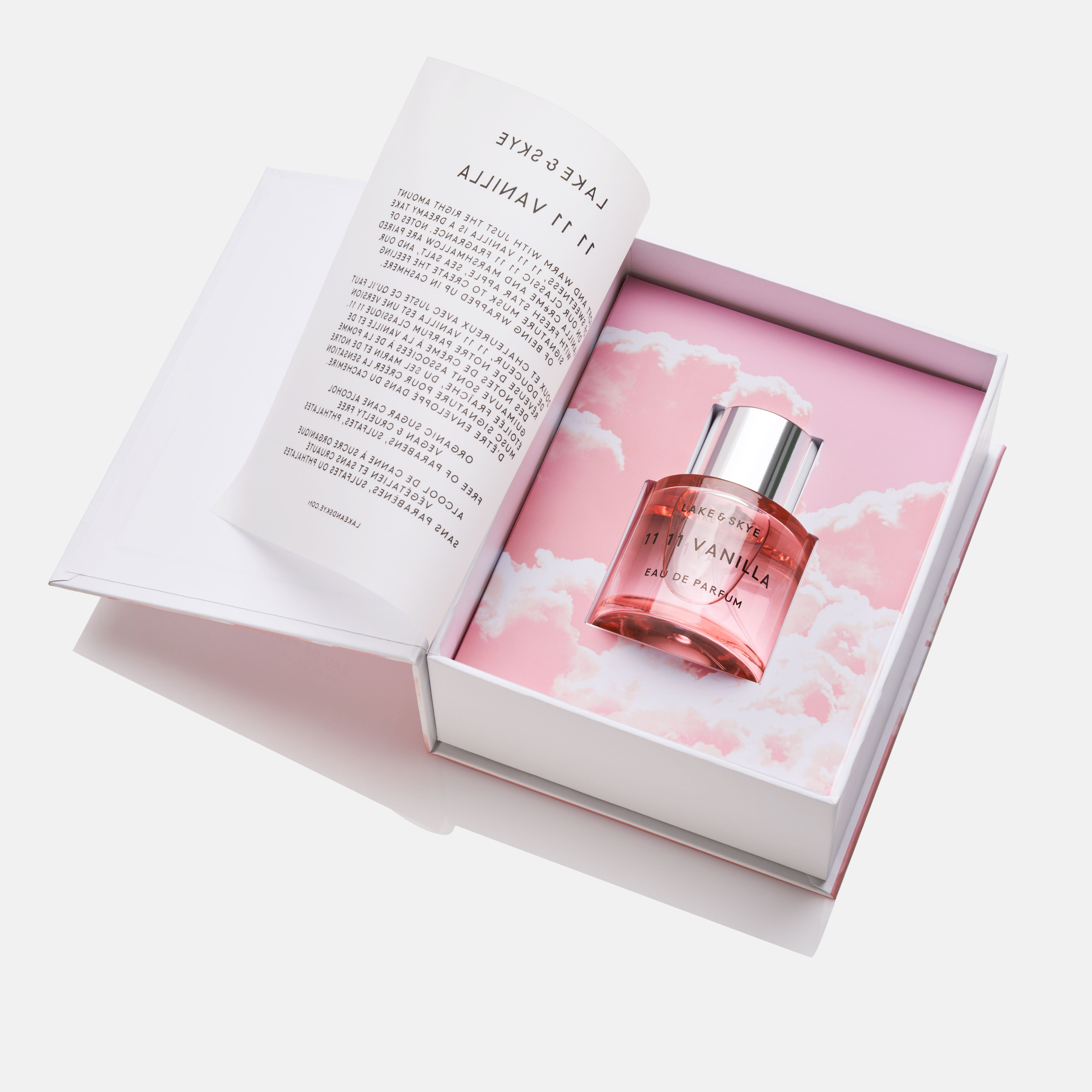 Vanilla Eau De Parfum for Women - Long Lasting 11 11 Fragrance Oil Perfume Spray - Romantic Date Night & Special Occasion Gift