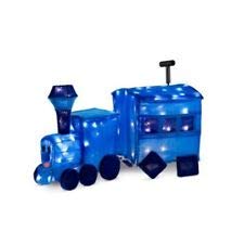 Rudolph Misfit Toy Train Christmas Yard Decoration - LED Light-Up Holiday Outdoor Decor for Xmas Lawn, Garden & Front Porch Display