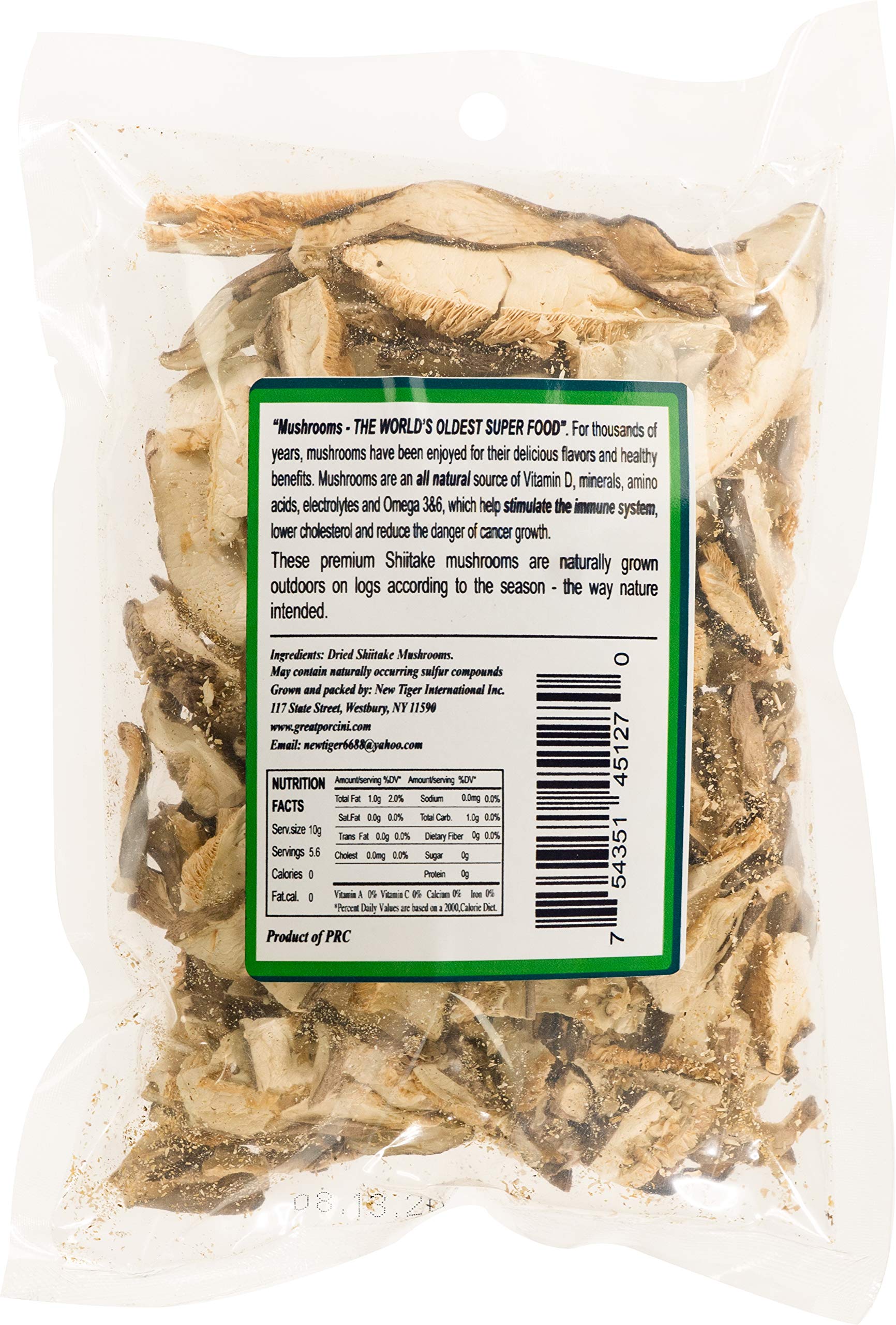 Premium Dried Shiitake Mushroom Slices - 2 Oz | Organic Mushroom House (MUSI1) | Perfect for Soups, Stir-Fries & Vegan Recipes