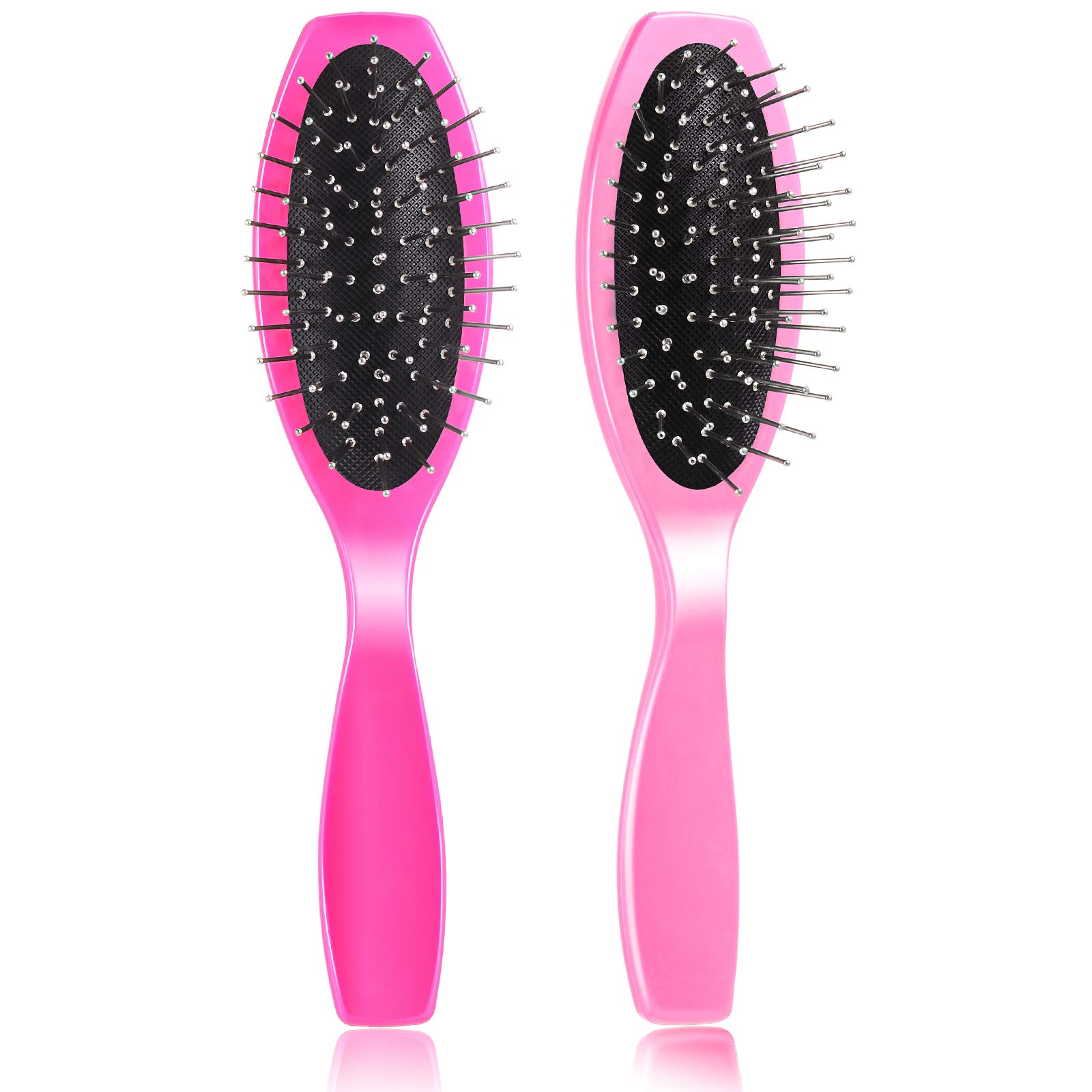2-Piece Pink Wig & Hair Brush Set for 18-Inch Dolls - Soft Synthetic Hair & Detangling Brush - Perfect for Doll Hair Styling, Playtime & Collectors Accessories