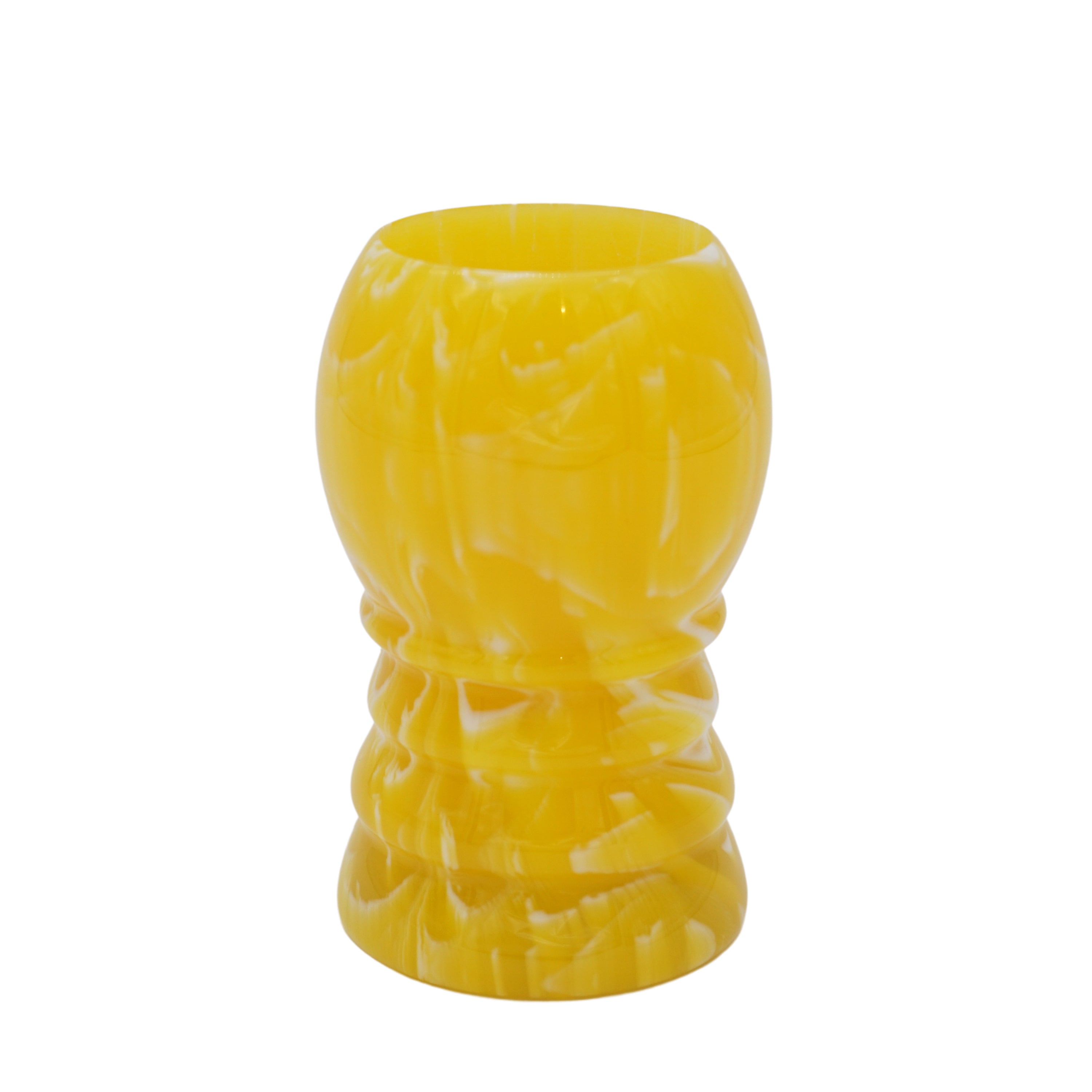 Premium Lemon Drop Handcrafted Shaving Brush Handle - Fits 24mm & 26mm Knots - Perfect for Wet Shaving & Grooming Gifts