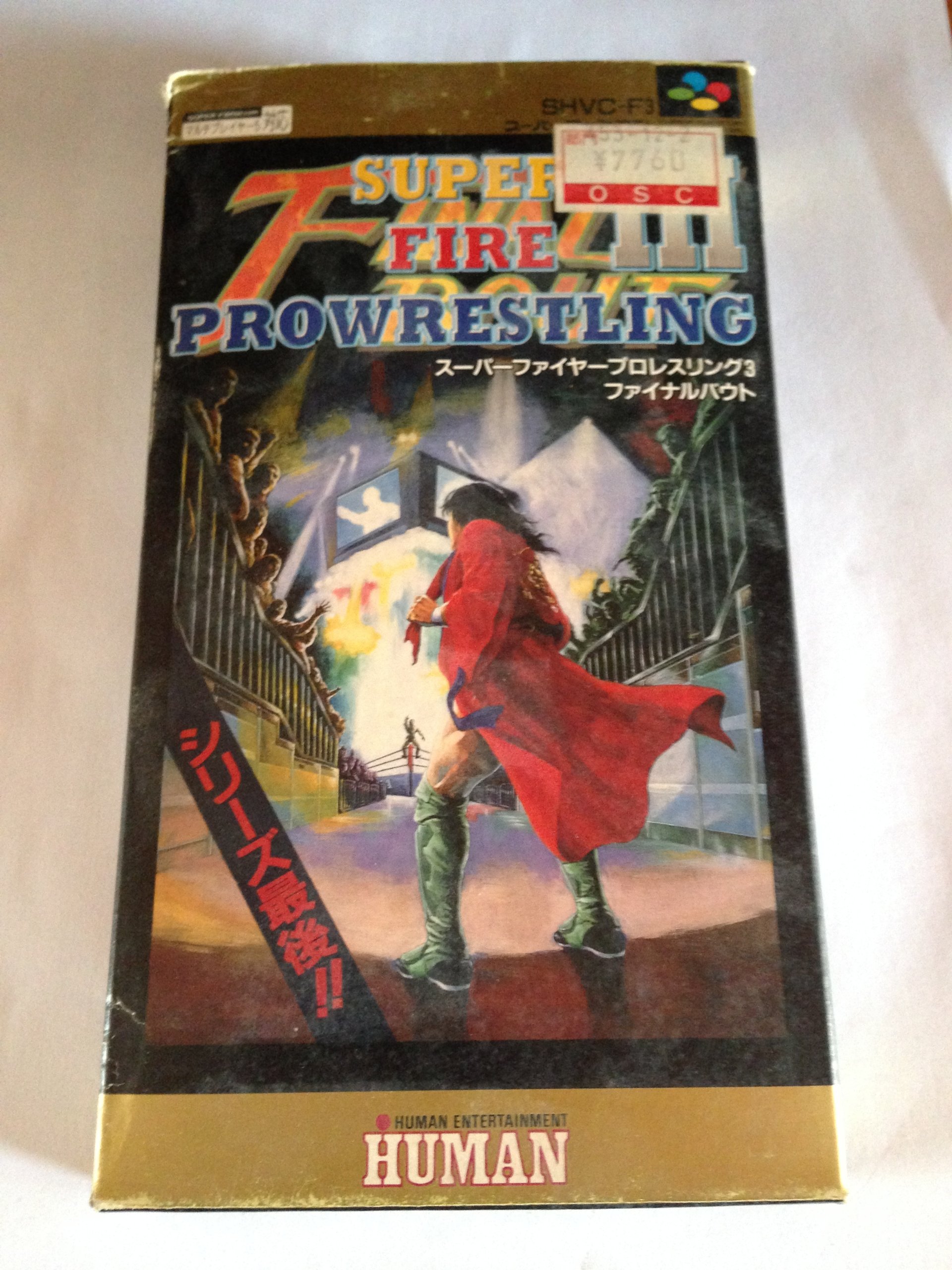 Super Fire Pro Wrestling 3 Final Bout - Japanese Import - Perfect for Gaming Tournaments & Retro Wrestling Fans