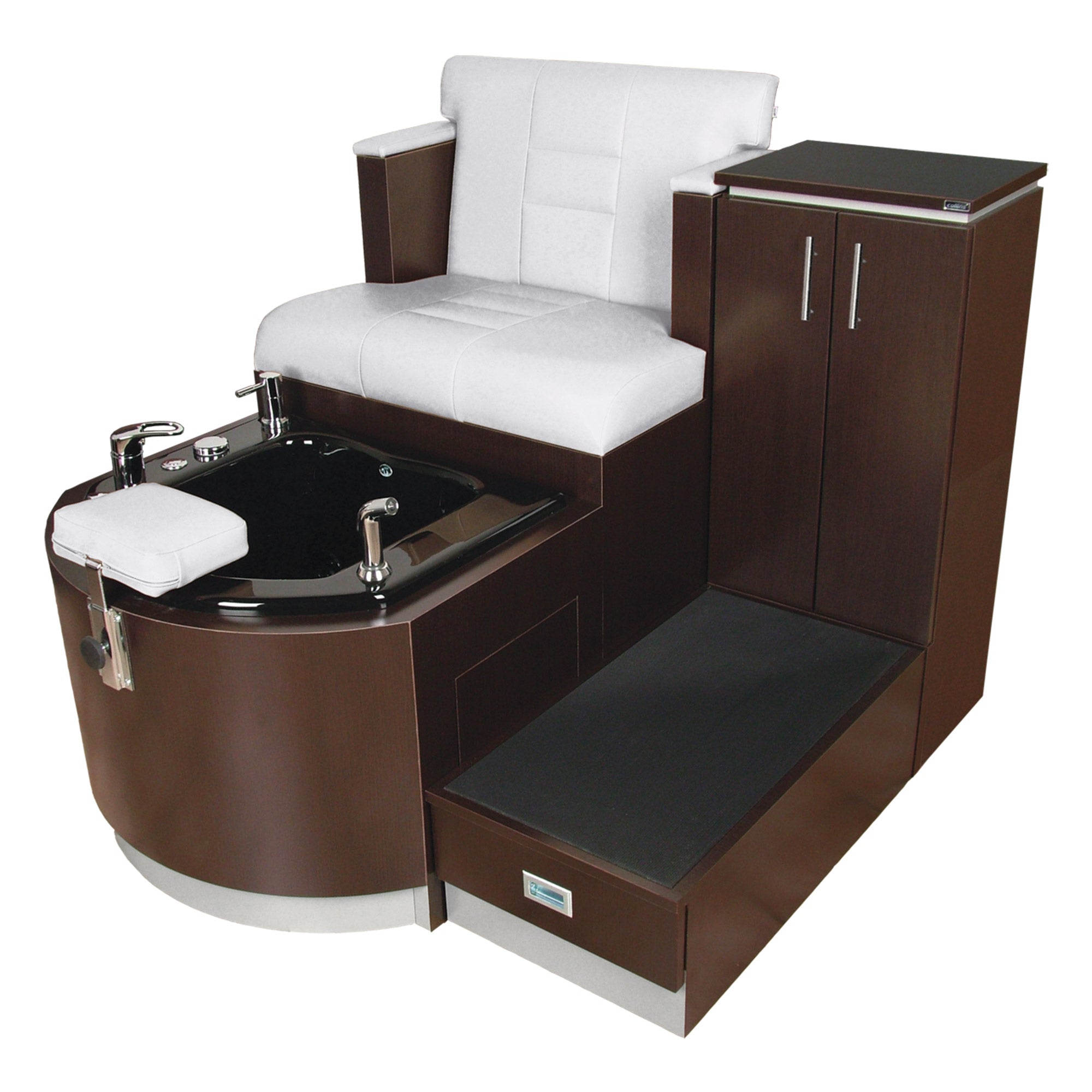 Professional Kelsey Pipeless Pedicure Spa Unit for Nail Salons - Portable Foot Care System for Home & Salon Use - Perfect for Pedicures, Callus Removal & Relaxation