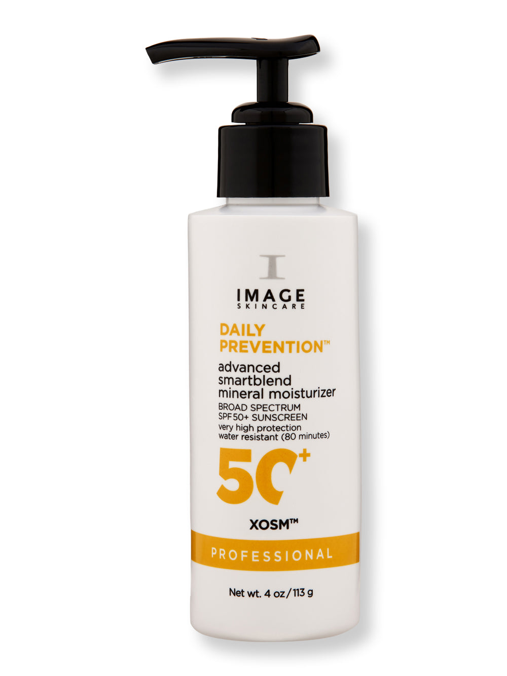 IMAGE Skincare Daily Prevention Advanced Smartblend Mineral Moisturizer SPF 50+ - Lightweight Face Sunscreen for Daily UV Protection, Hydrating & Non-Greasy Formula - Perfect for Outdoor Activities, Work & Travel