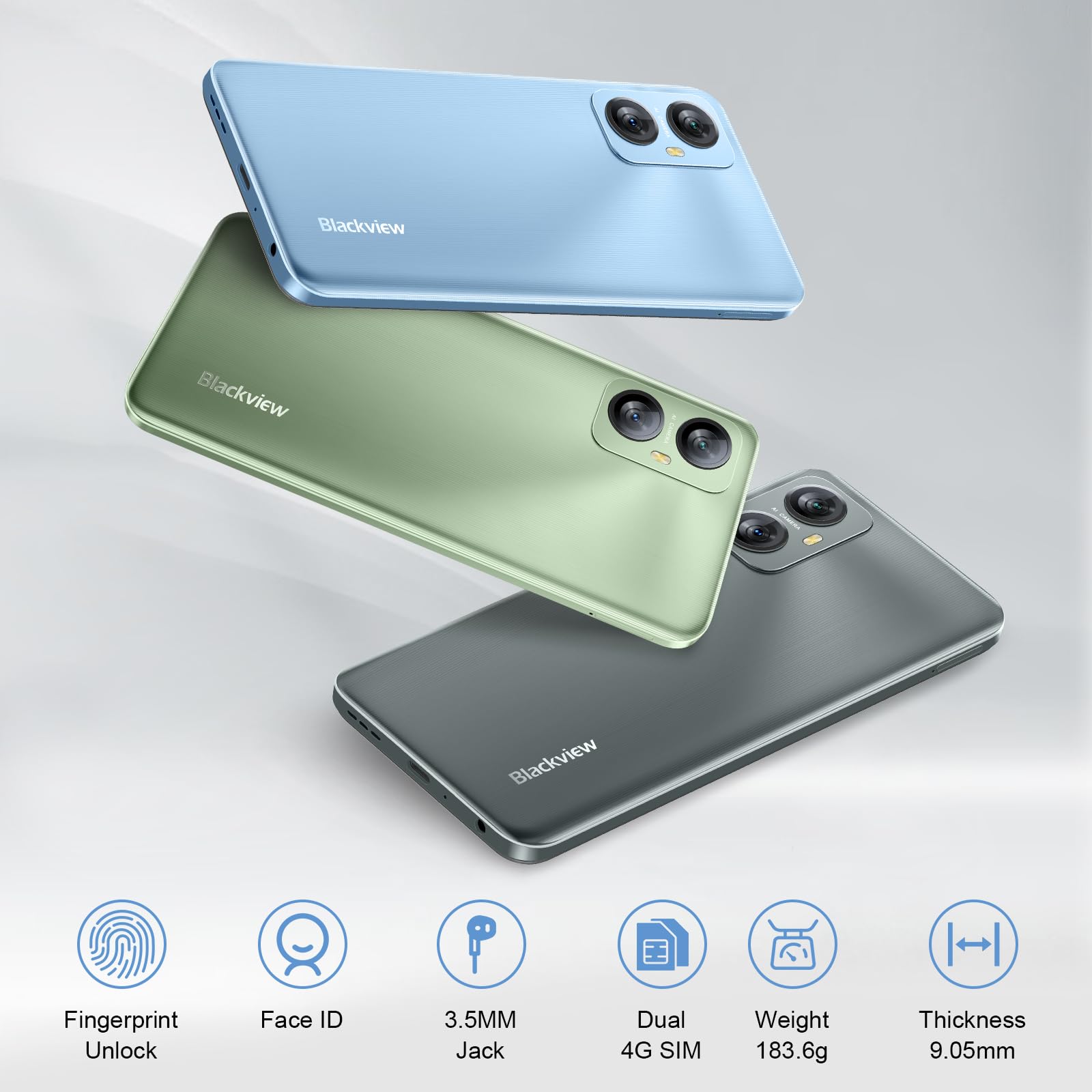 Blackview A52Pro Smartphone 2024 - 8GB RAM 128GB/1TB Storage, 6.52