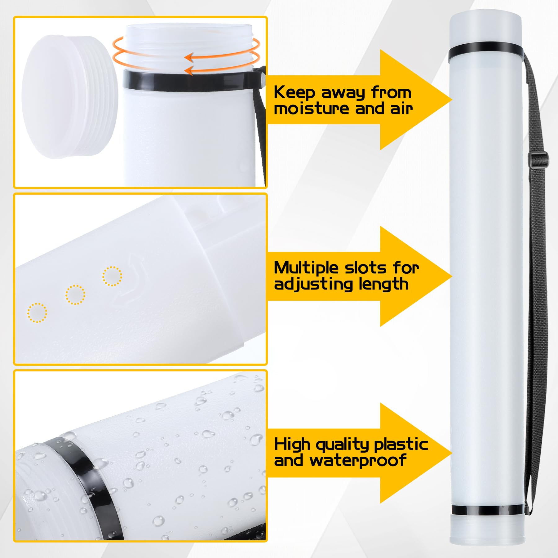 2-Pack Extendable Poster Tube (24.5