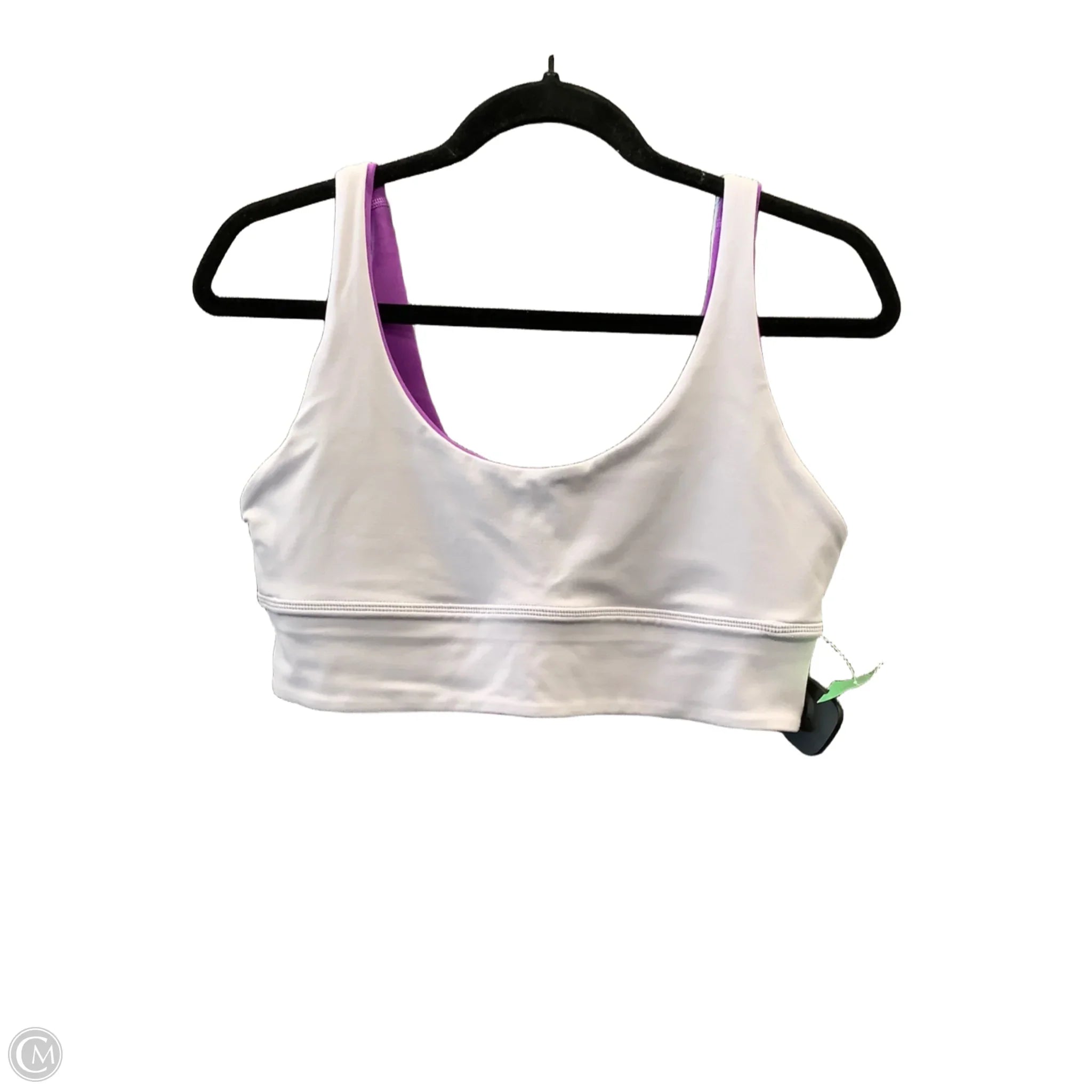 Lululemon Purple Athletic Sports Bra Size 12 - High Support Workout Top for Running, Yoga & Gym