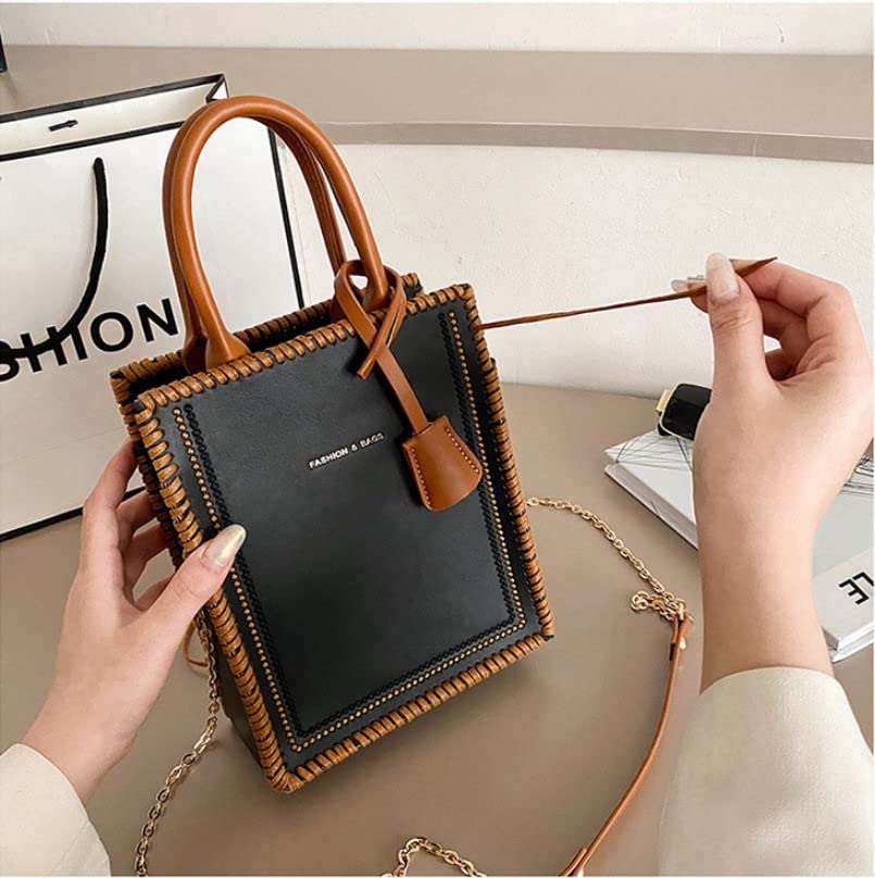 Premium PU Leather Bag Making Kit - DIY Handbag, Shoulder Bag & Crossbody Bag Crafting Accessories (Black) | Perfect for DIY Enthusiasts, Fashion Designers & Gift Makers