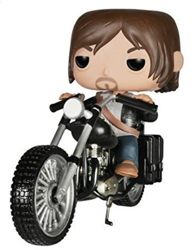 Funko POP Rides: The Walking Dead - Daryl Dixon with Motorcycle Collectible Action Figure | TV Show Merchandise for Fans | Display for Home Office & Game Room Decor