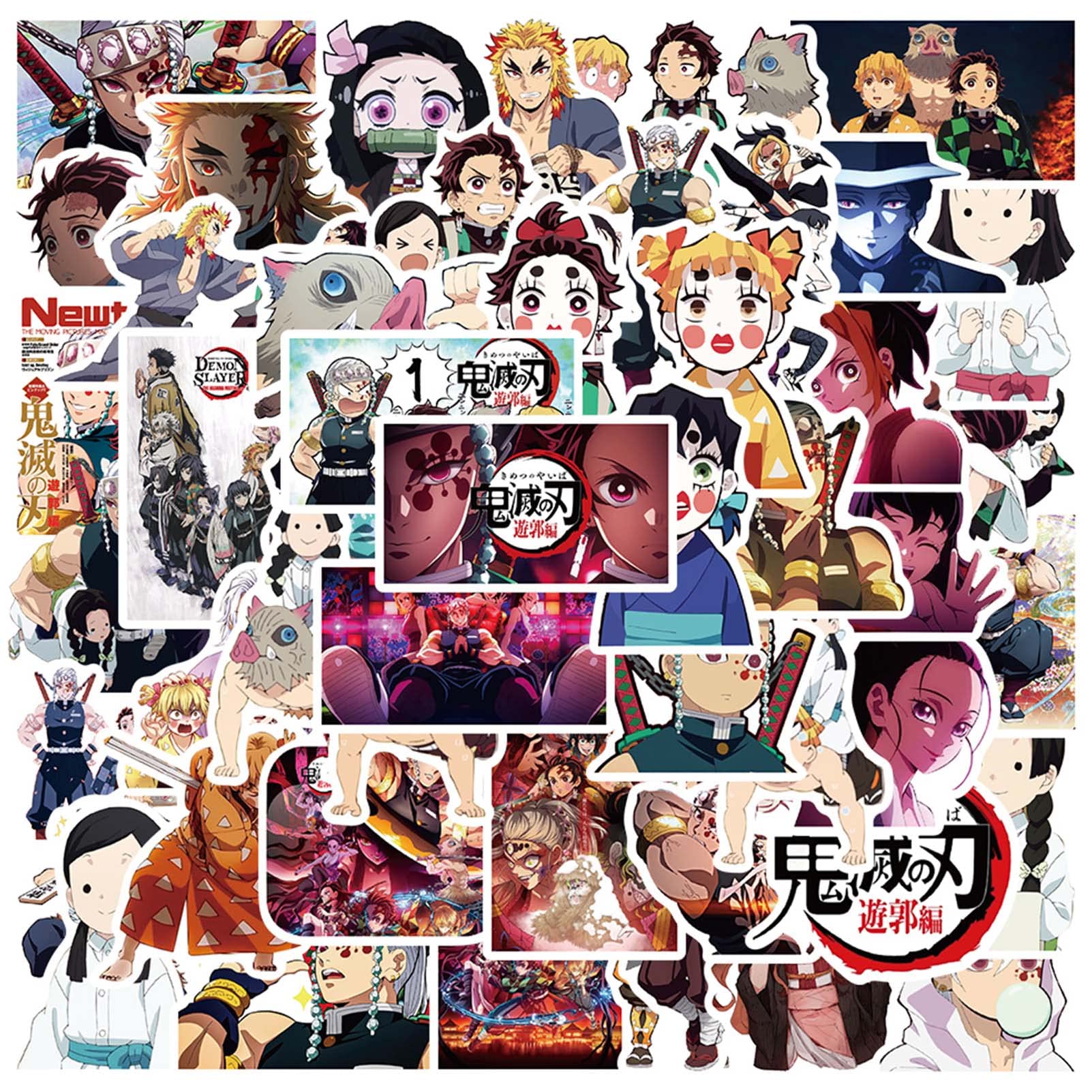 **Anime Birthday Party Decorations Kit - 99pcs Party Supplies Set with Stickers, Banner, Cupcake Toppers, Tablecloth & Balloons for Kids Anime Themed Party - Perfect for Birthday Celebrations, Themed Events & Decorations**