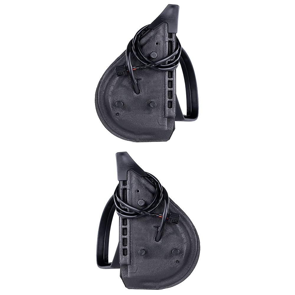 New Pair of Door Mirrors Compatible with 2009-2013 Chevrolet Silverado 1500 - OEM 25776088 & 25776087 Replacement - Perfect for Truck Upgrades & Safe Driving