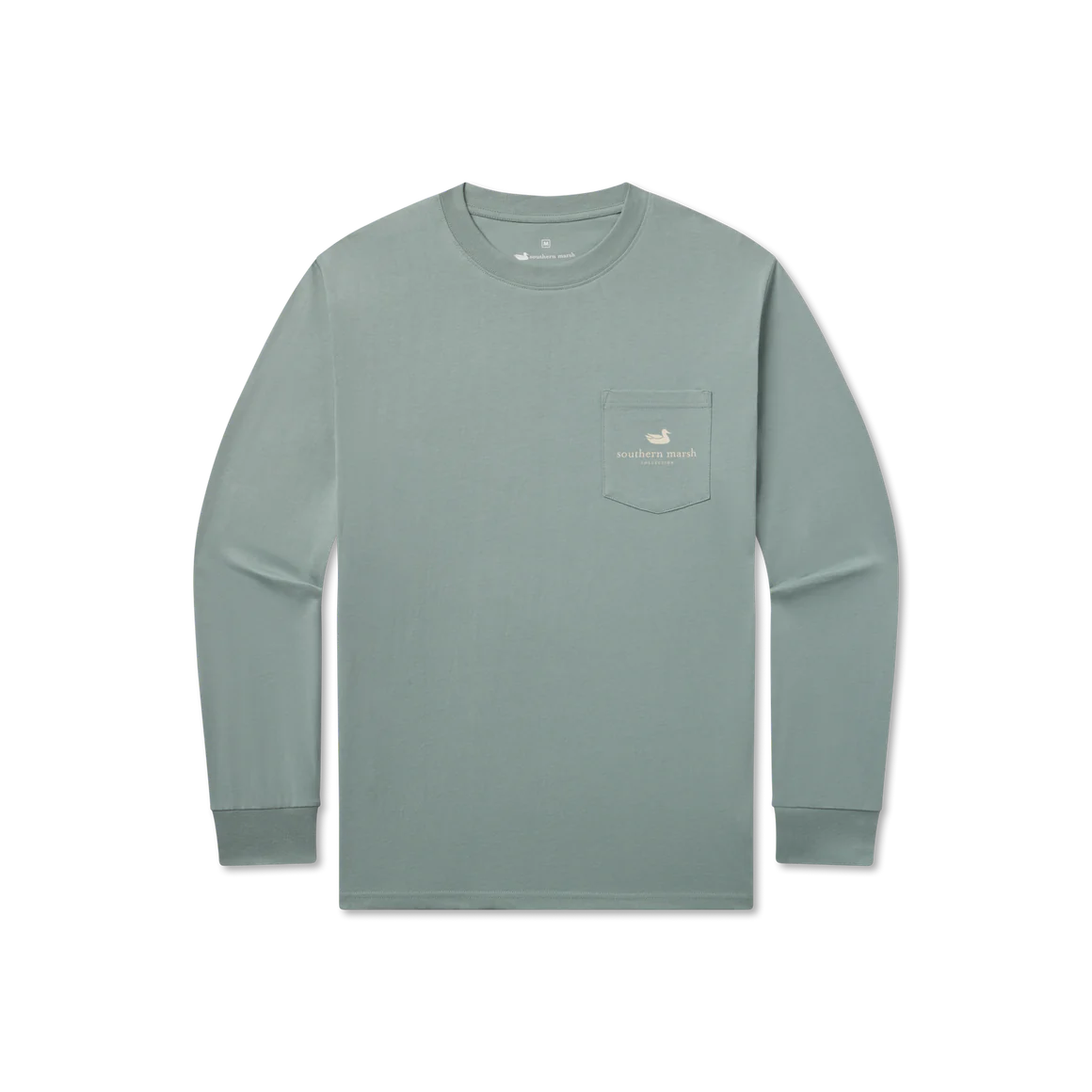 Southern Marsh Good Vibes Van Long Sleeve T-Shirt for Men | Comfortable Casual Wear for Outdoor Activities & Everyday Style