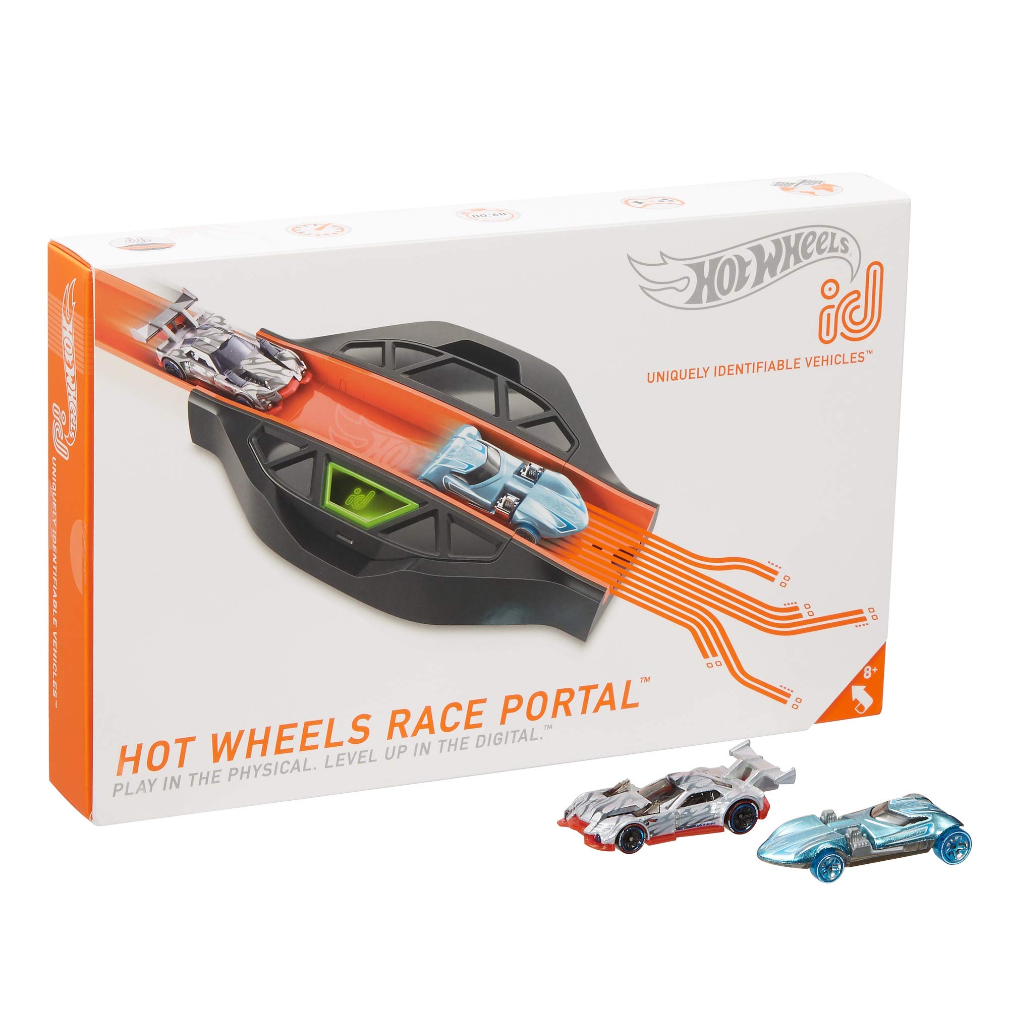 Hot Wheels ID Race Portal with Car - Interactive Racing Toy for Kids Ages 8+ - Perfect for Indoor Play & Digital Racing Battles