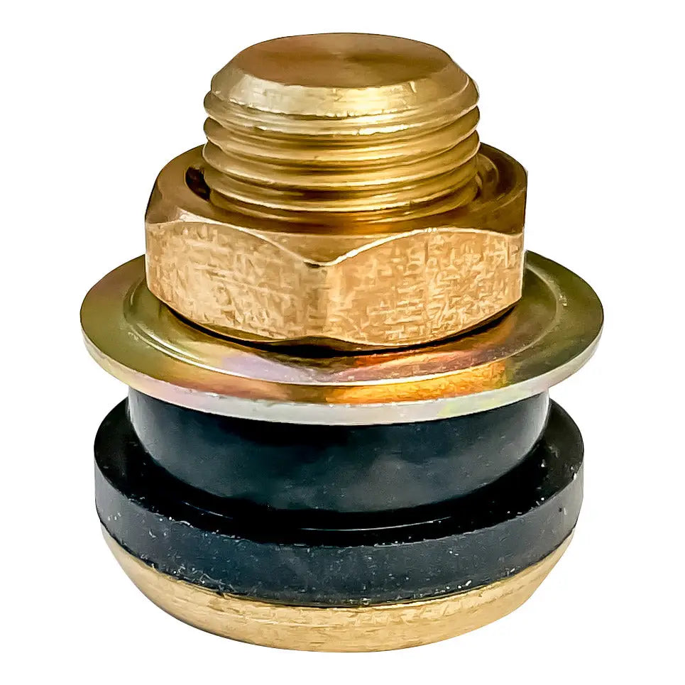5/8 Inch Rubber Rim Hole Plug - Black (Pack of 10) - Perfect for Wheel Rims, Automotive, and Industrial Applications