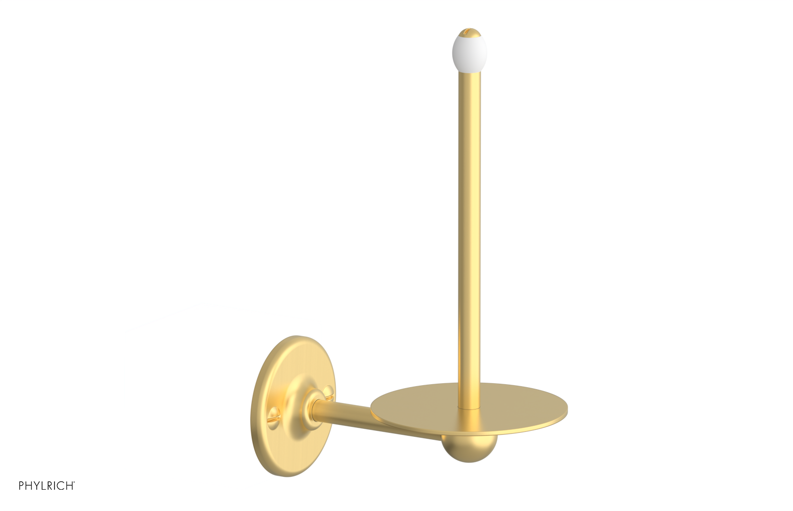 Jamestown Spare Toilet Paper Holder 165 73S - Durable Bathroom Tissue Roll Stand for Home, Office & RV Use