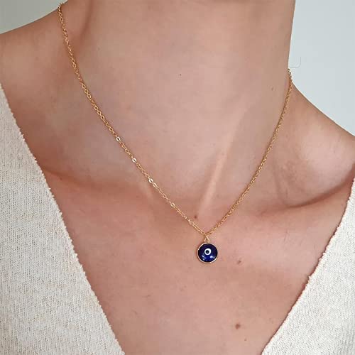 Dangle Evil Eye Dark Blue