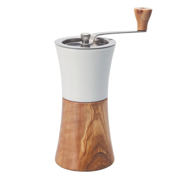 Hario V60 Ceramic Coffee Grinder - Manual Hand Mill for Fresh Ground Coffee - Perfect for Pour Over, French Press, and Cold Brew at Home or Office