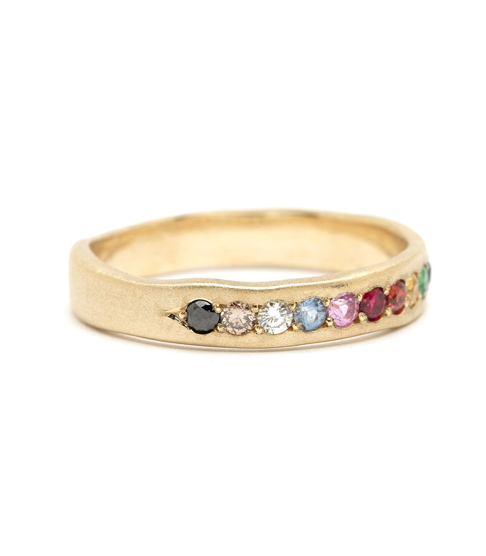 Stackable Rainbow Rings for LGBTQ Pride - Stylish & Meaningful Jewelry for Pride Events, Gifts & Self-Expression