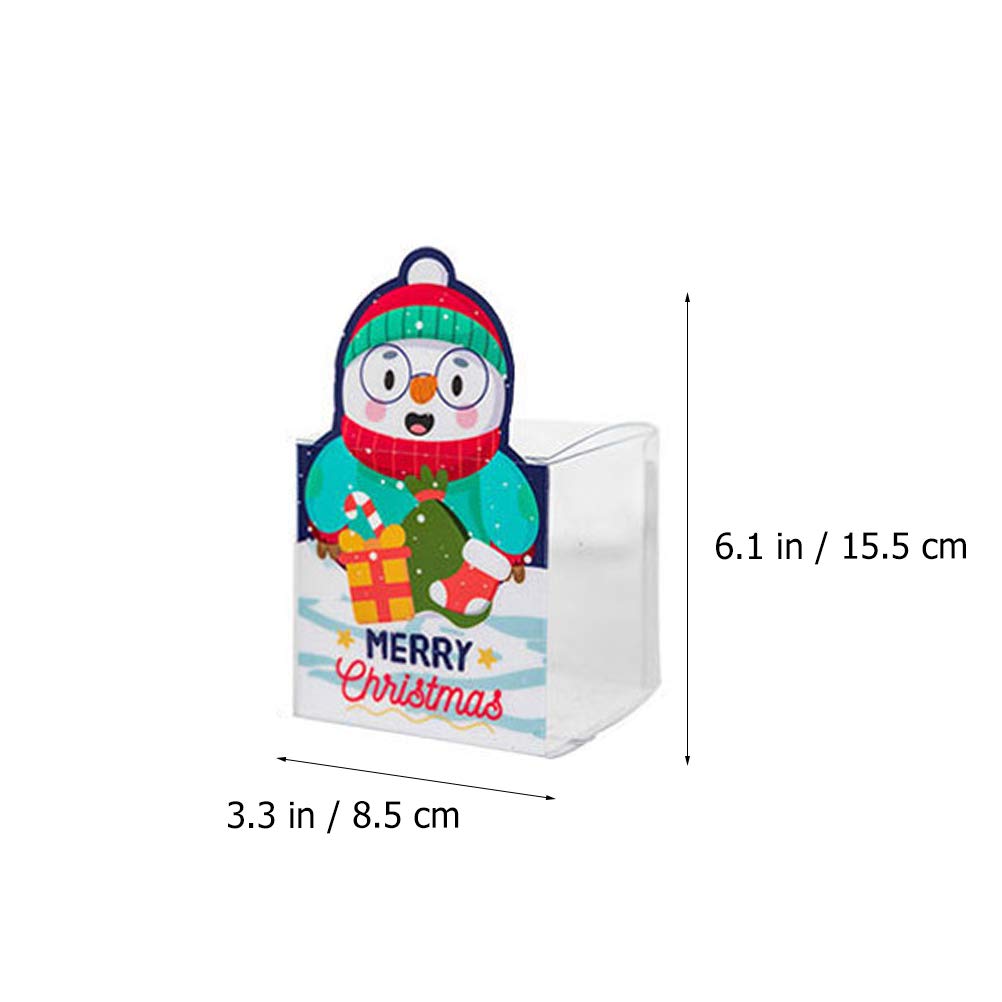10Pcs Elegant Christmas Gift Boxes for Apples - Holiday Storage & Decorative Wrapping Solution | Perfect for Xmas Decor, Party Favors & Festive Present Packaging