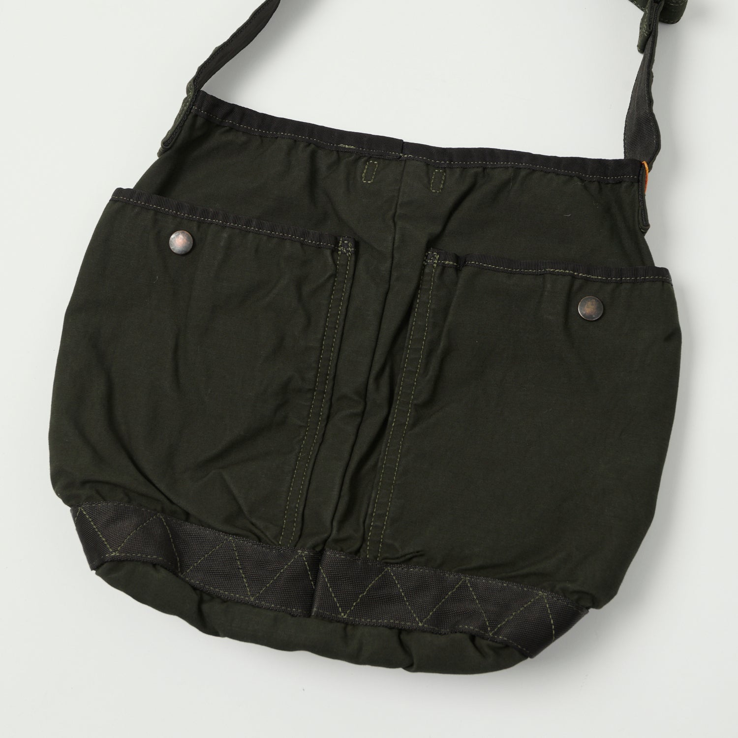 Porter Yoshida & Co. Small Crag Shoulder Bag in Khaki - Stylish & Durable Crossbody Bag for Travel, Work & Everyday Use