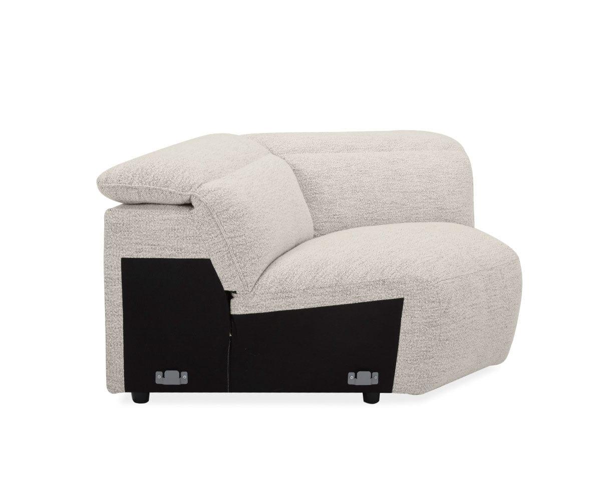 Ryden 4-Piece Modular Power Reclining Sectional Sofa with USB Charging - Modern L-Shaped Living Room Furniture for Home Theater & Family Gatherings