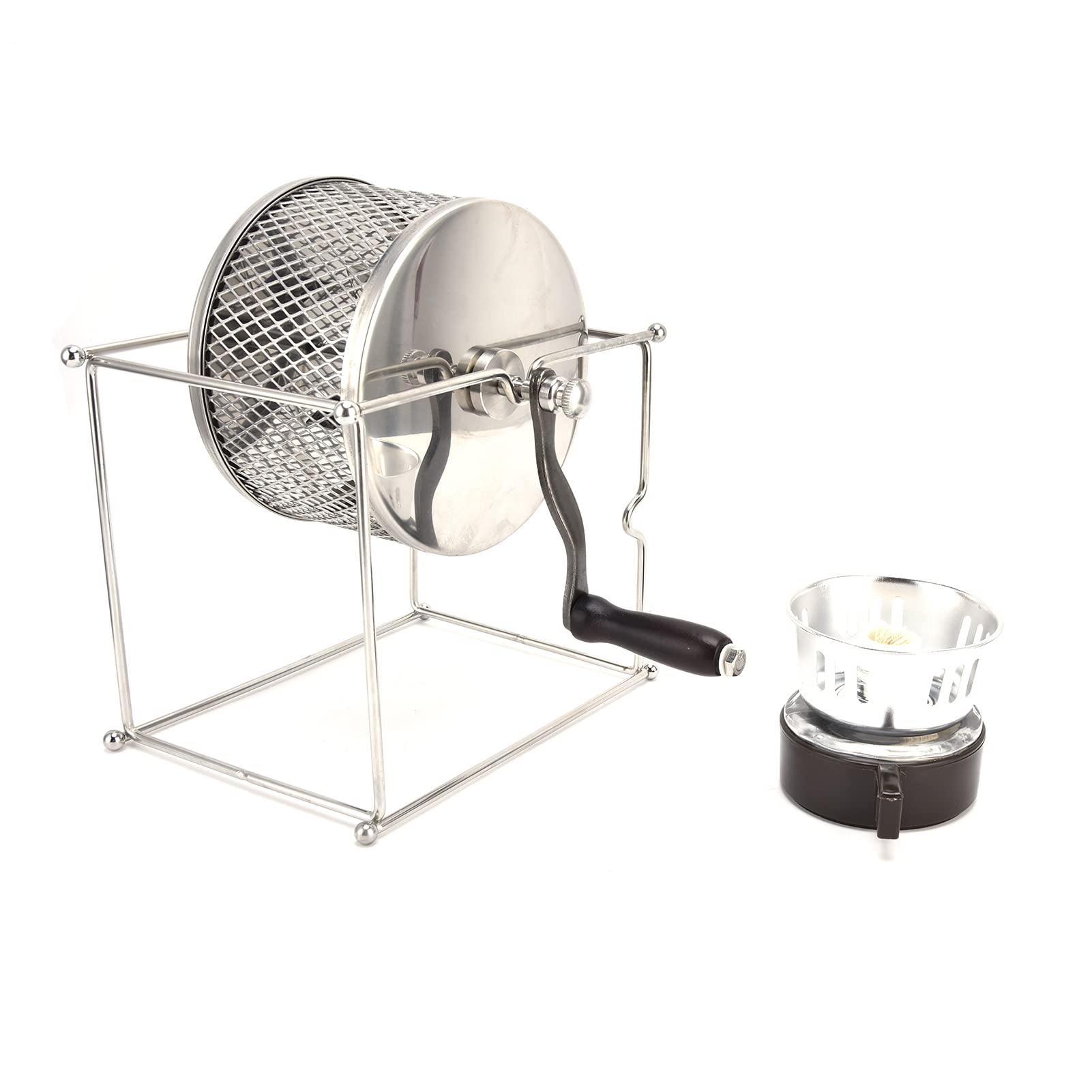 Premium Manual Coffee Roaster with Observation Window - High-Quality Home & Commercial Bean Roaster for Coffee Shops, Restaurants, and Coffee Enthusiasts - Perfect for Fresh Artisan Coffee Roasting at Home or Business