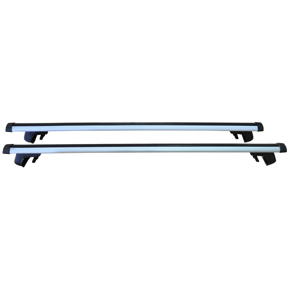 48 Inch Adjustable Aluminum Roof Rack Cross Bars - Heavy Duty Roof Top Rail Carrier for Cars, SUVs & Trucks (120CM) - Perfect for Kayaks, Bikes, Ladders & Cargo Transport