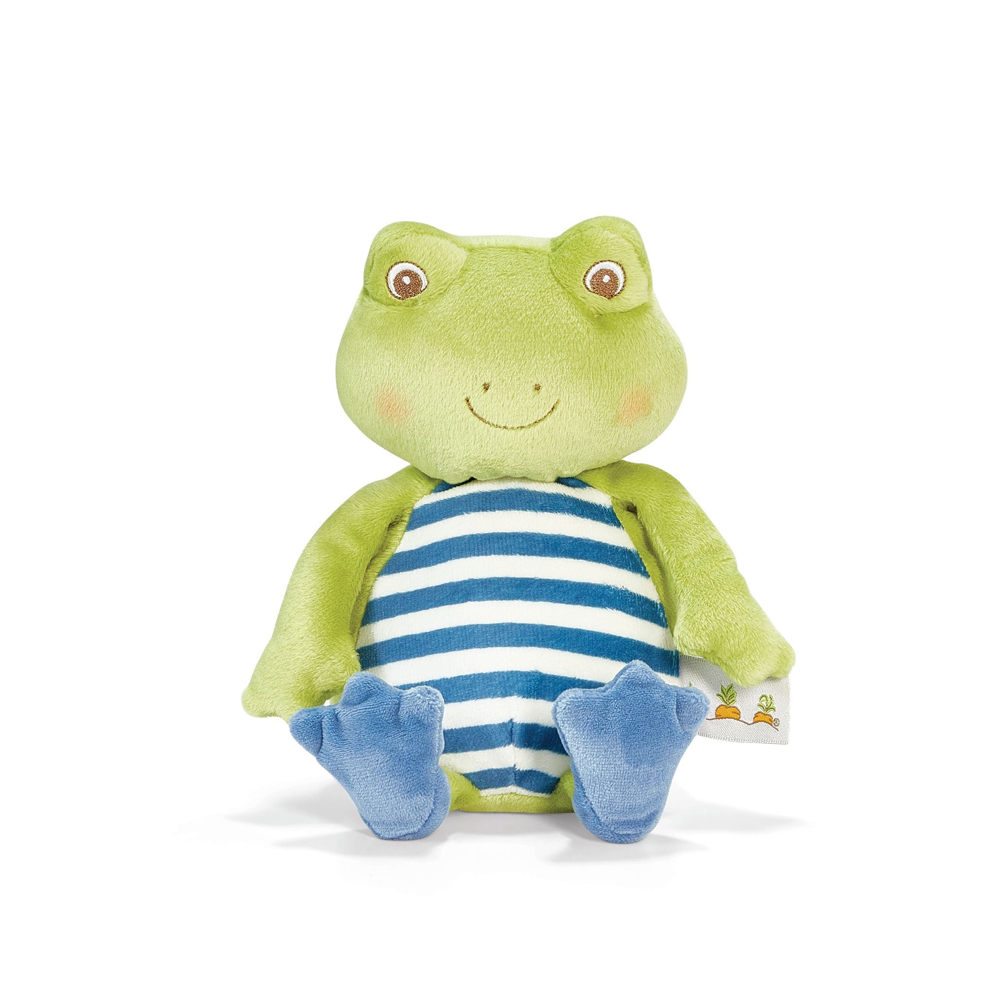 Original Tadbit Froggie Plush Toy - Soft & Cuddly Stuffed Animal for Kids, Perfect for Gifts, Nursery Decor & Comfort - Ideal for Bedtime, Playtime & Travel