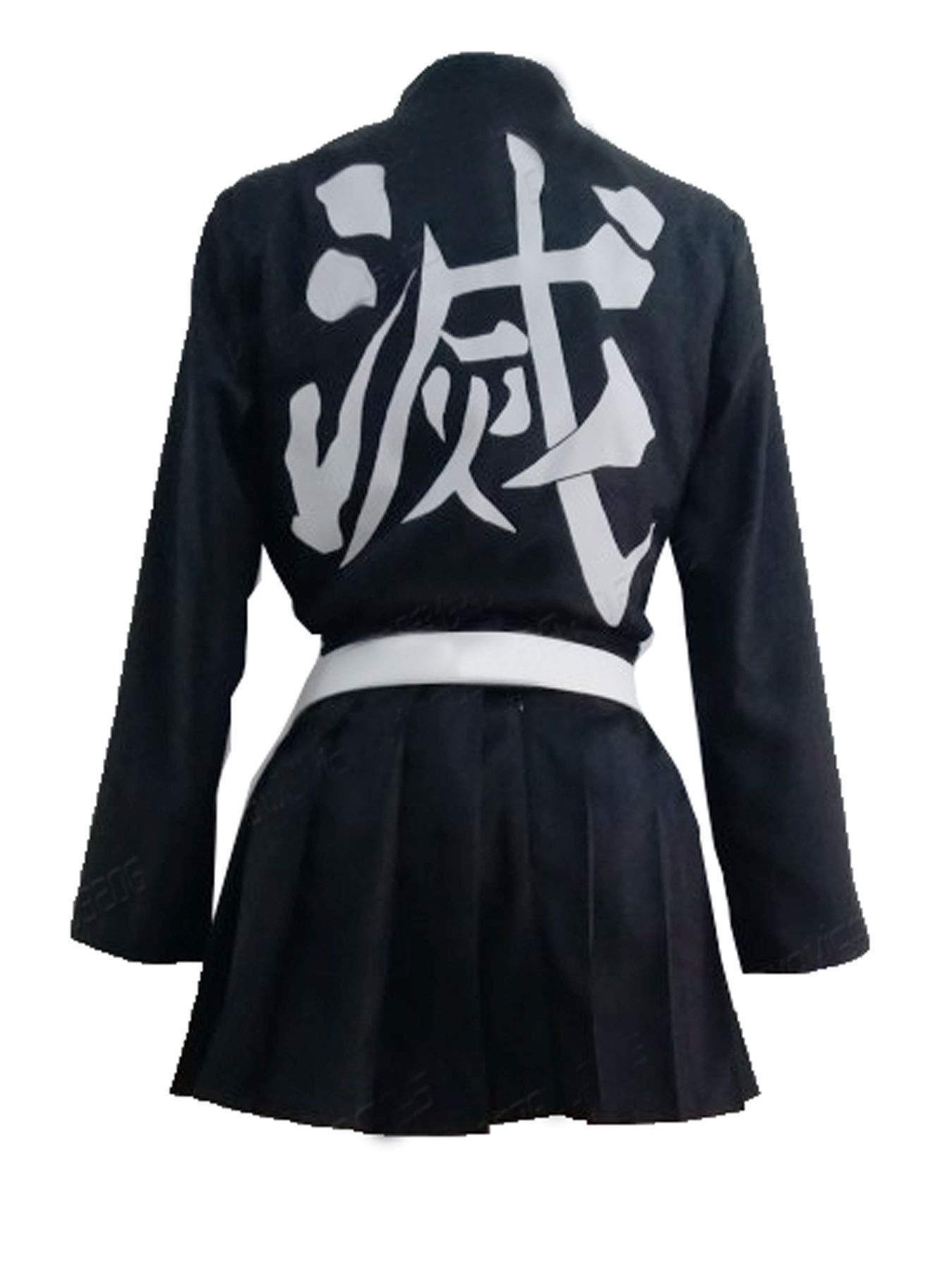 Anime Kanroji Mitsuri Cosplay Costume - Demon Slayer Kimetsu no Yaiba Halloween Uniform Dress Outfit for Anime Conventions & Cosplay Events