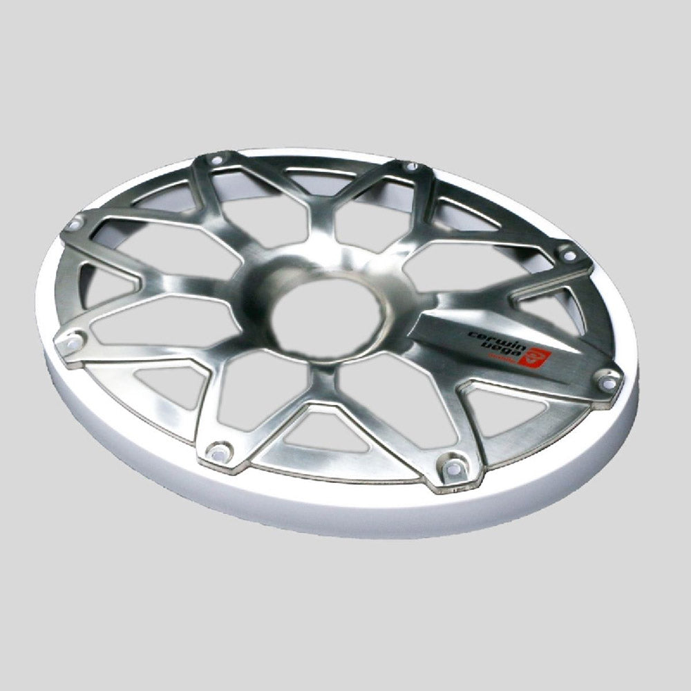 Cerwin Vega SM69FGW RPM Stroker 6x9 Flush Mount Speaker Grill - White Pair for Car Audio & Home Theater Systems - Perfect for Trucks, SUVs, and Custom Installations