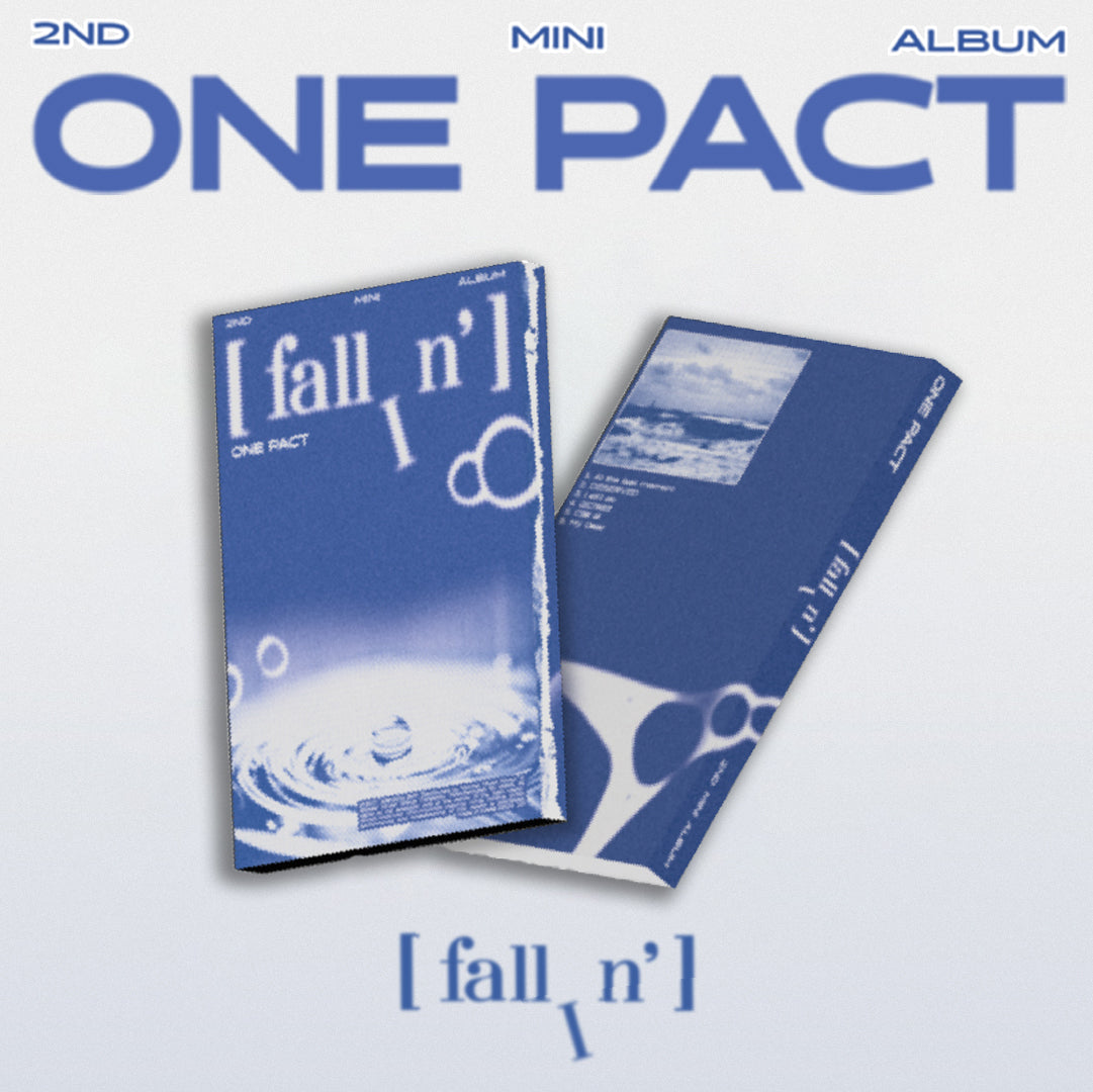 ONE PACT 2ND MINI ALBUM 'FALLIN' - K-Pop Music CD with Photobook & Poster - Perfect for K-Pop Fans, Collectors and Gift Giving