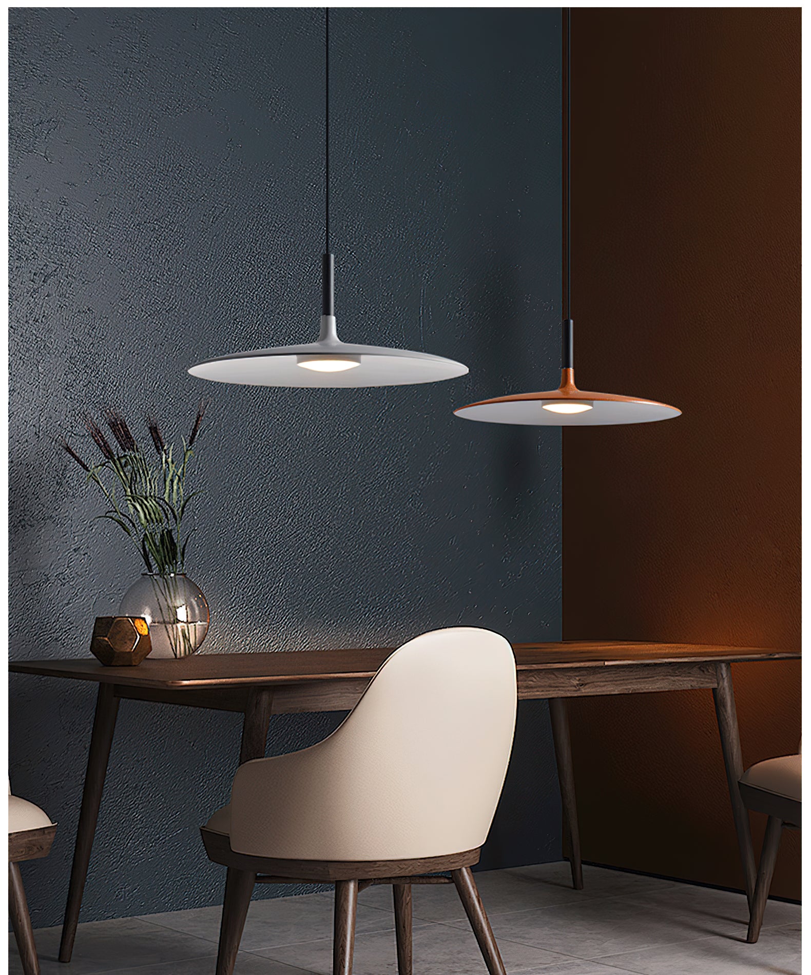 Modern Aplomb Pendant Light Fixture - Elegant Hanging Chandelier for Dining Room, Kitchen Island, Bedroom & Living Room Decor