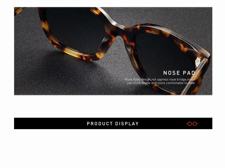 20/20 Classic Polarized Acetate Unisex Sunglasses AT8048 - UV Protection for Men & Women - Perfect for Driving, Beach & Outdoor Activities