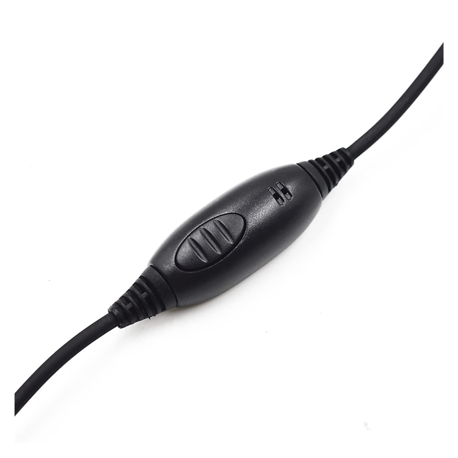 BMINO 1 Pin Boom Mic Earpiece Headset with PTT - Compatible with Motorola Talkabout Walkie Talkie T4 T5 T6 T7 T80 T5410 - Portable Radio Headphone for Security, Construction & Outdoor Communication